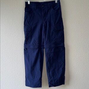 Cub Scout BSA Blue Convertible Uniform Pants  Shorts Size 10/12